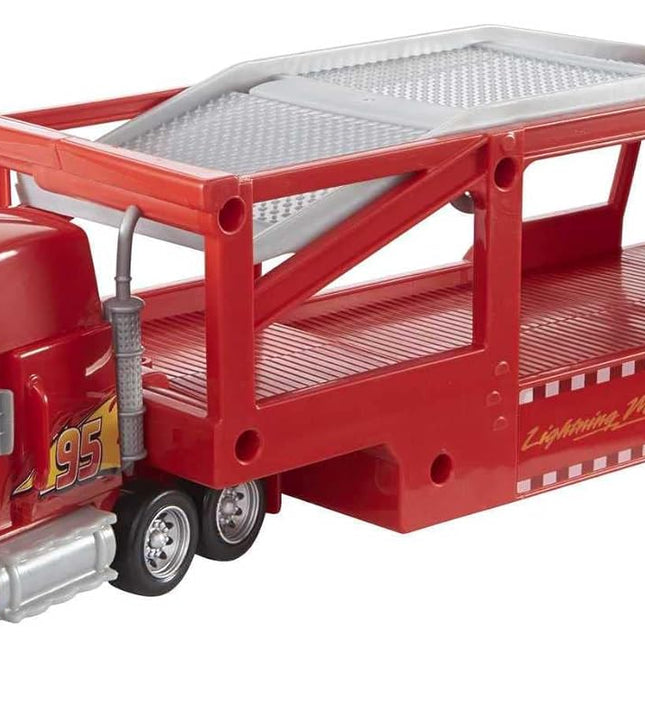 Mattel Cars Mini Mack Hauler & 1 Toy Car Transporter