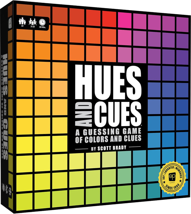 Hues and Cues: Vibrant Color Guessing Game for 3-10 Players