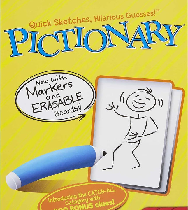 Pictionary Family Board Game - Fun for All Ages