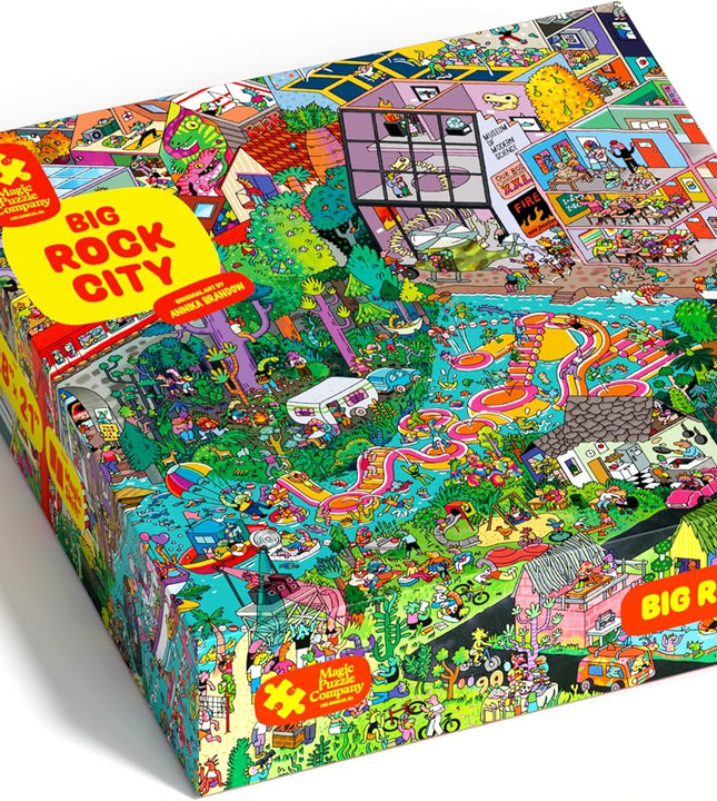 Magic Puzzle: Big Rock City 1000pc Jigsaw