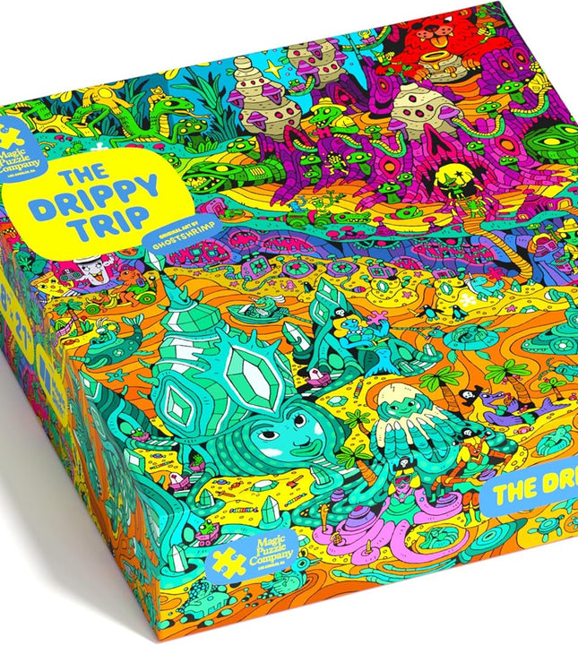 The Drippy Trip 1000-Piece Magic Jigsaw Puzzle